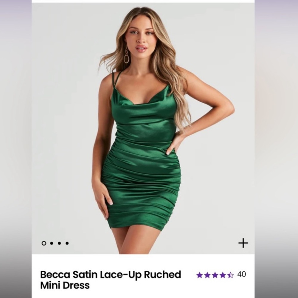 NWT Windsor Green Dress Women's Small